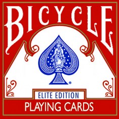 Bicycle Elite Playing Cards - Red