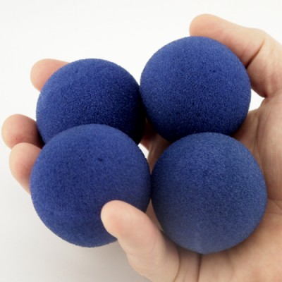 2" Ultra Soft Sponge Ball by Goshman - Blue