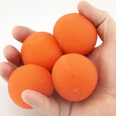 2" Super Soft Sponge Ball by Goshman - Orange