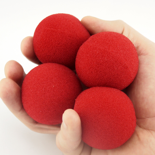 2" Ultra Soft Sponge Ball by Goshman - Red