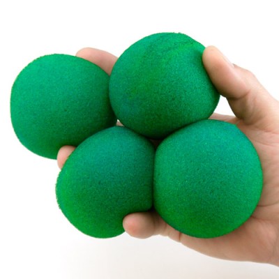 3" Super Soft Sponge Balls by Goshman - Green