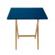PropDog Folding Close Up Table with Wooden Legs