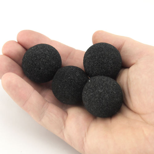 1" Reg Sponge Ball by Goshman - Black
