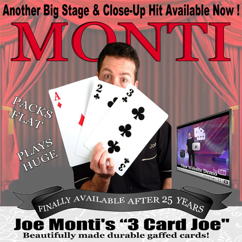 3 Card Joe by Joe Monti and PropDog