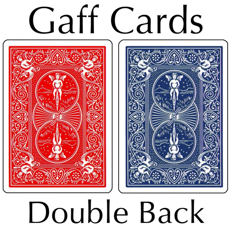 Bicycle Cards - Double Back, Red-Blue