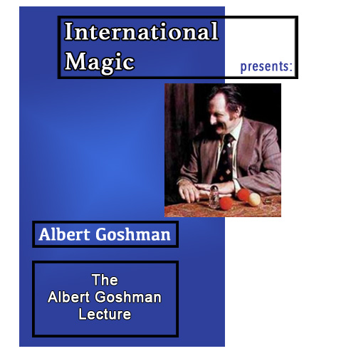 International Magic Lecture DVD - Albert Goshman