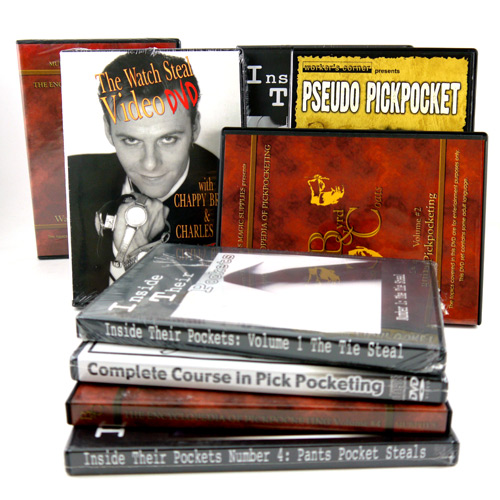 Pickpocketing etc DVDs