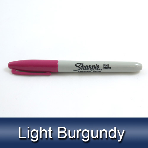 Burgundy sharpie marker discount