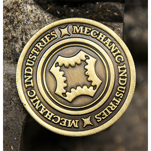 Half Dollar Coin (Bronze) by Mechanic Industries