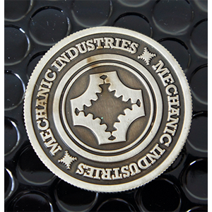 Half Dollar Coin (Gun Metal Grey) by Mechanic Industries