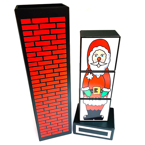 Santa in the Chimney